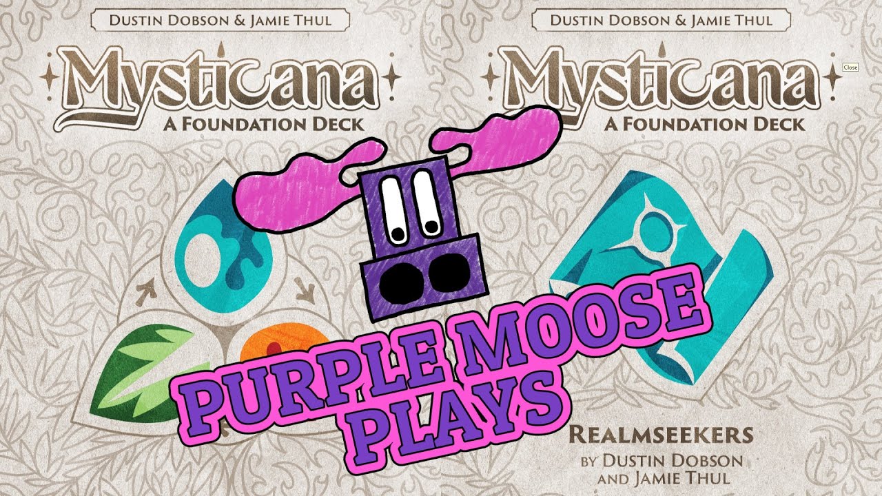 Purple Moose Plays...Mysticana: Realmseekers (solo) - review copy