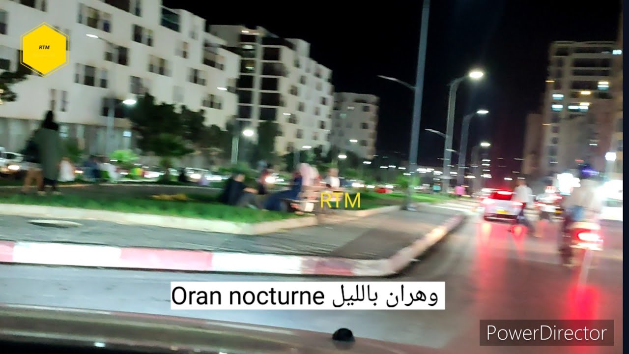Oran nocturne وهران بالليل