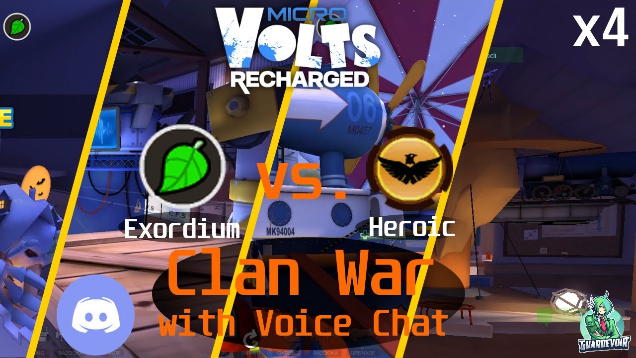 Exordium vs. Heroic 4x Clan Wars | MicroVolts: Recharged