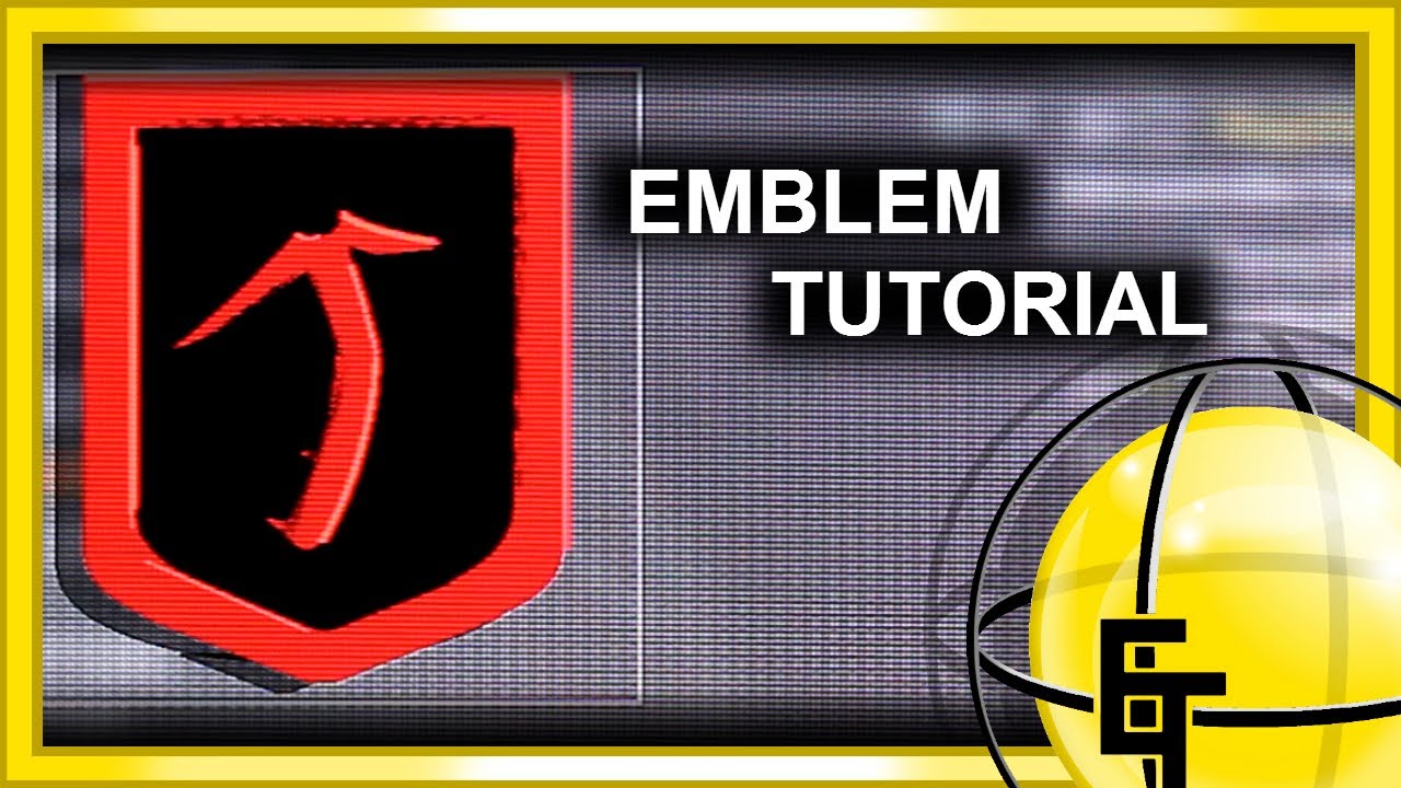 Black Ops 2 - Tomb Raider Icon Emblem Tutorial