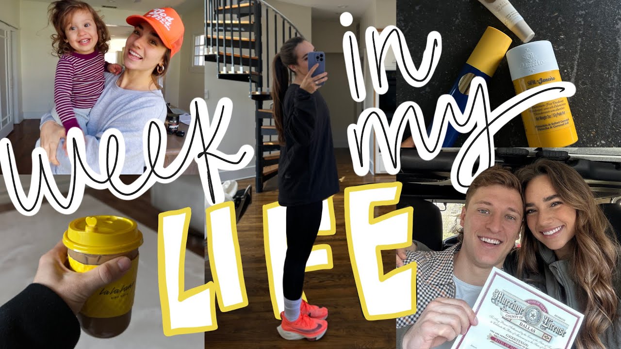 WEEK VLOG : getting our marriage license, st.paddy's day in Dallas, and family comes to town!!!