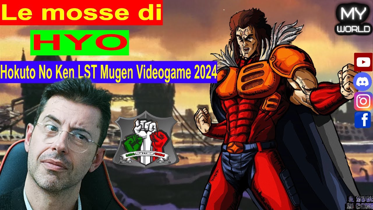 Le mosse di HYO - Hokuto No Ken LST Mugen videogame 2024 - #hokutonoken #kenilguerriero #kenshiro