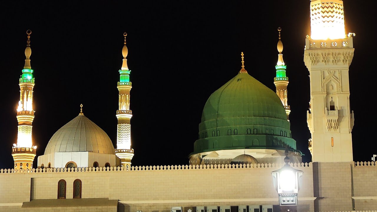 Madinah Azaan || مدينة المنورة  مسجد النبوي أذان العشاء