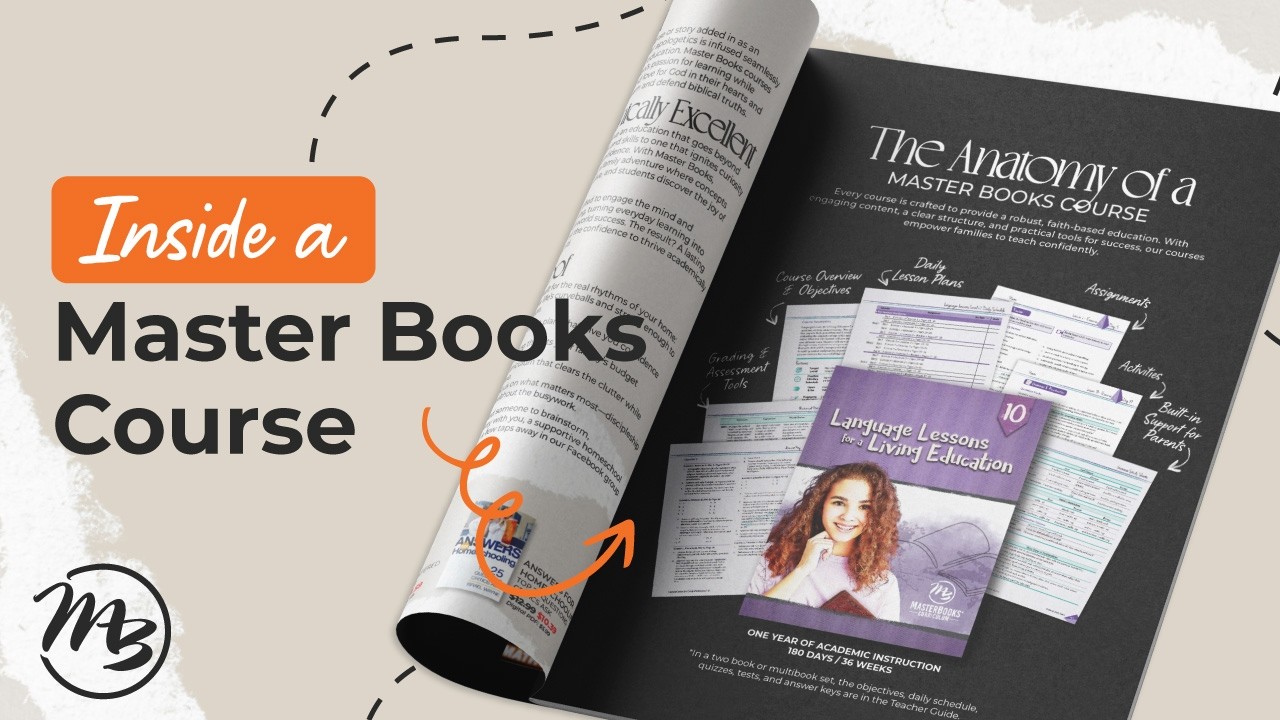 Inside a Master Books Course | How the Curriculum Is Structured for Homeschool Success