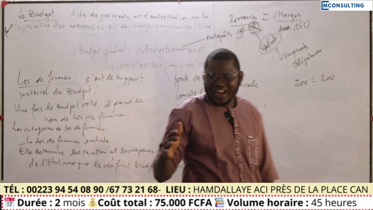 Le budget - Extrait du cours préparation du concours d'entrée à l'ENA