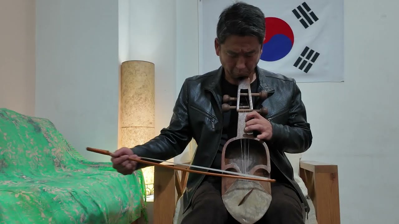 Simsime Pani Ma | 사랑기(Sarangi)연주 | Nepal Traditional Folk Song (마지막 빡싸리는 애교 ^^)