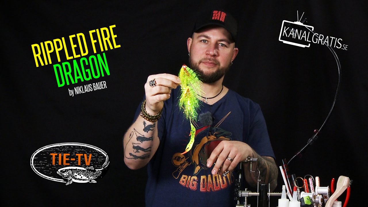 Tie TV - Rippled Fire Dragon - Niklaus Bauer