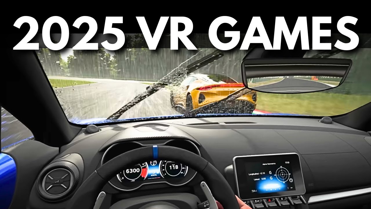 6 потрясающих VR-симуляторов, которые выйдут в 2025 году!