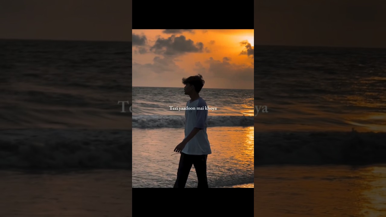Teri Yaadon Mein Khoya #popularsong #cutelovestatus #growvideo #hitedit