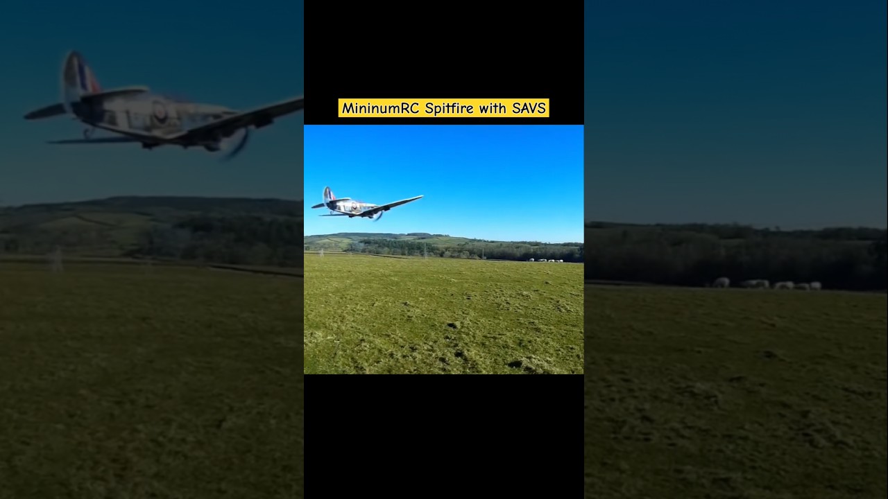 Spitfire Maiden MinimumRC with SAVS