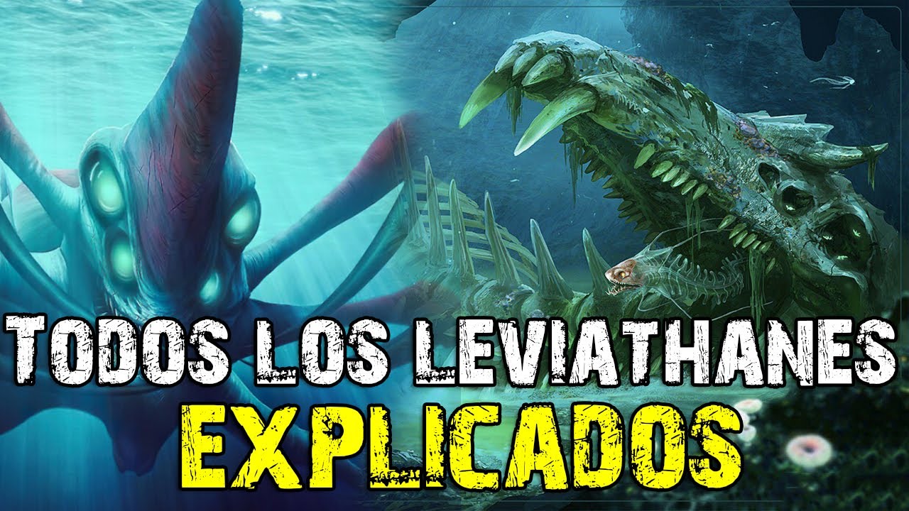 Todos los Leviathanes de Subnautica Explicados