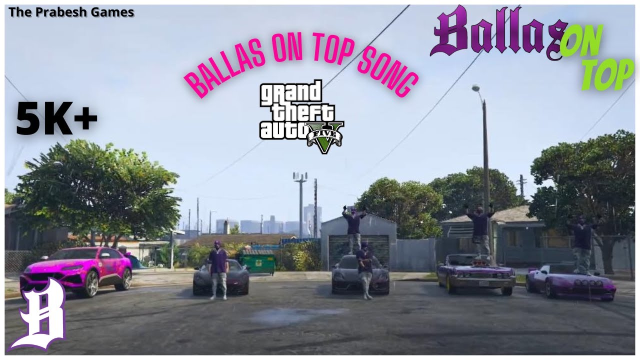 BALLAS ON TOP || Cover Song || Mr.BroZee song || Gta V roleplay || PRABESH GAMING  ||
