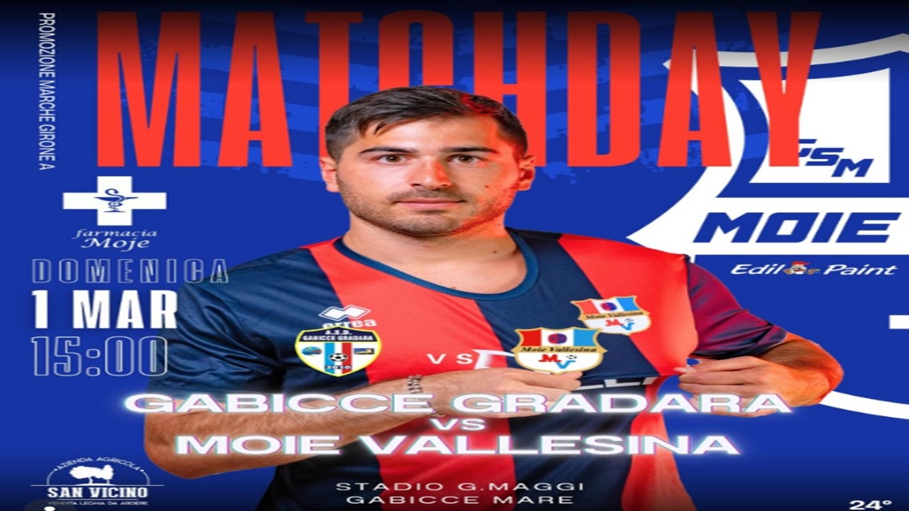 Gabicce Gradara - Moie Vallesina 0-1 | Highlights | 24° Giornata Promozione Gir. A