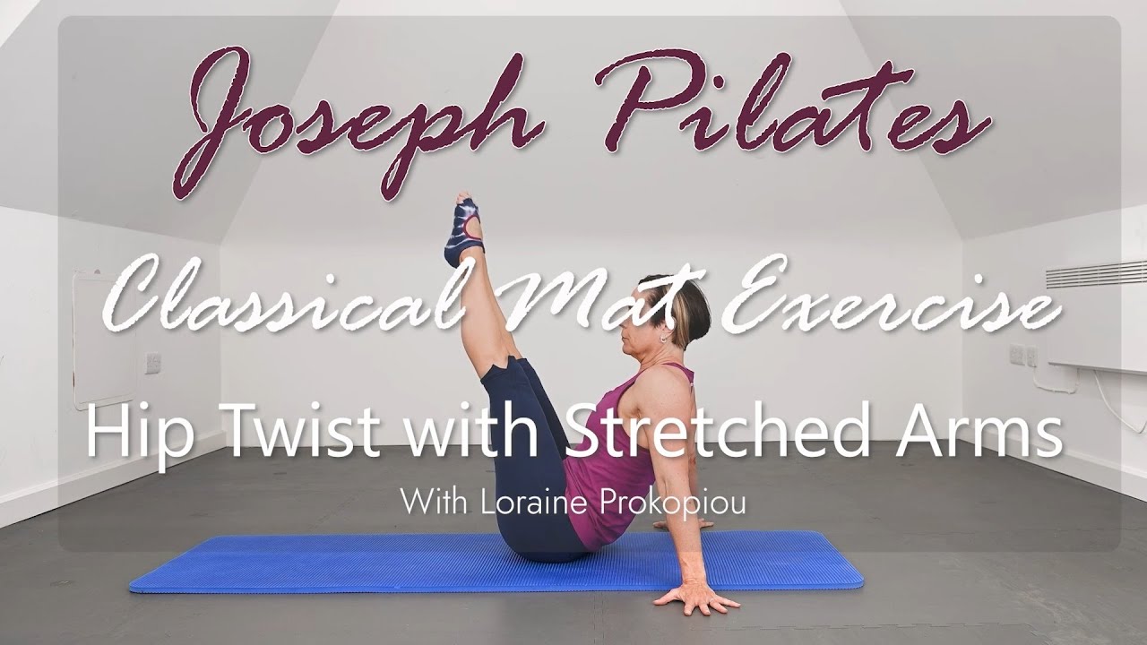 Pilates Matwork: Hip Twist with Stretched Arms | Core Strength & Mobility Exercise