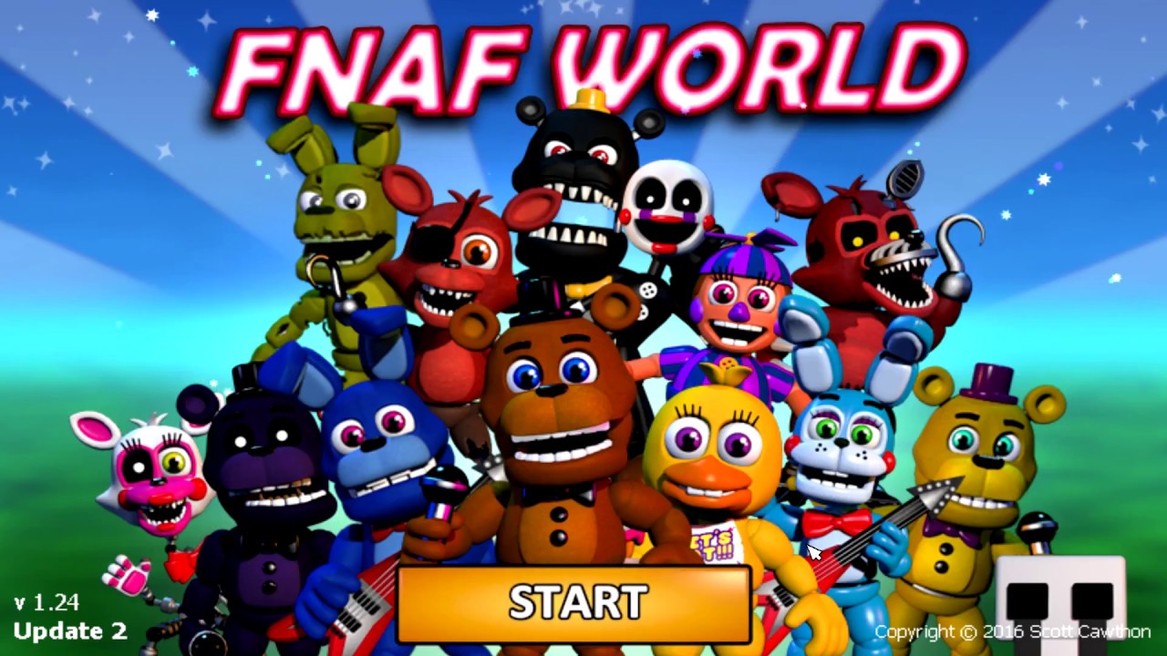 Let's Play FNAF World (Part 1)