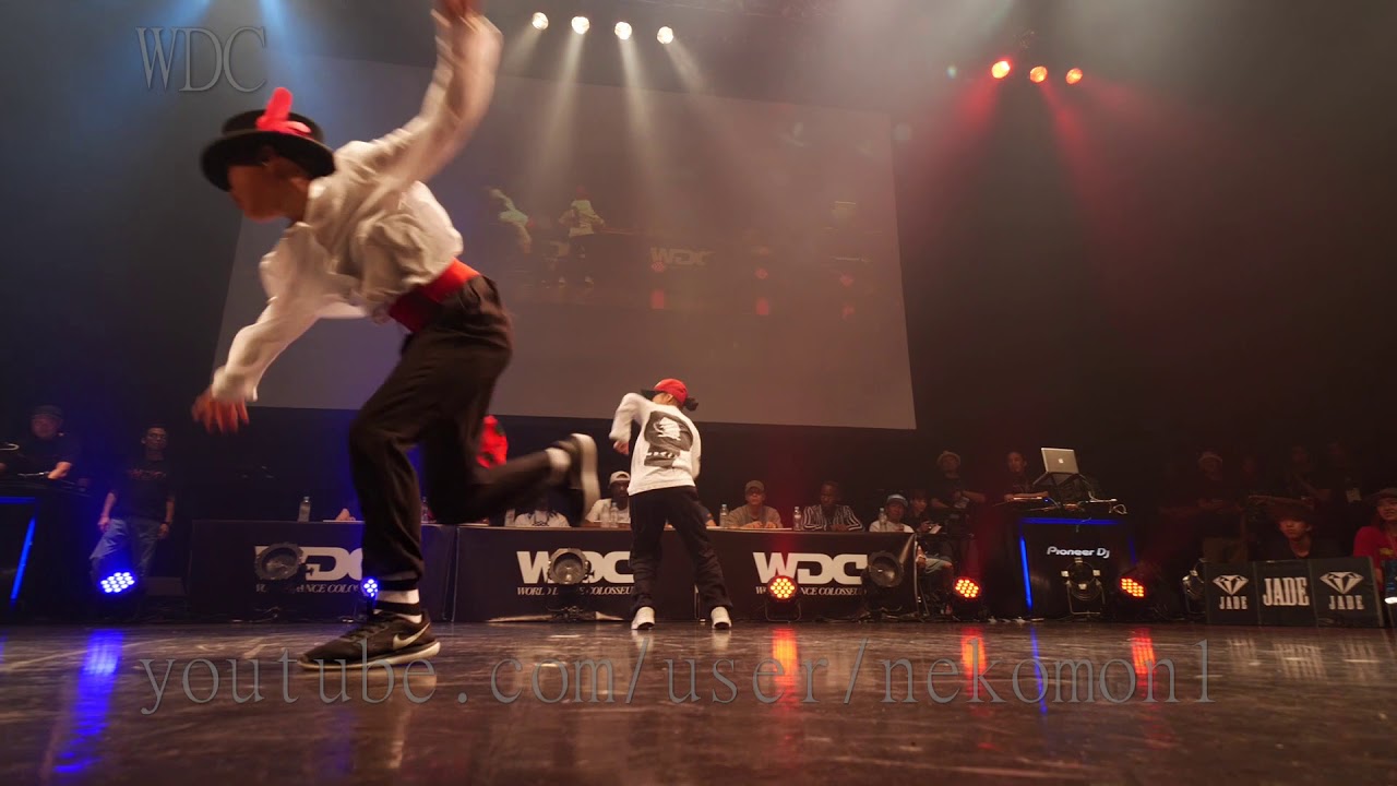 Grand Slam(RIA HIYORI) vs MR.jp(Ringo Winbee MiYU) BEST4 KIDS WDC 2018 FINAL World Dance Colosseum