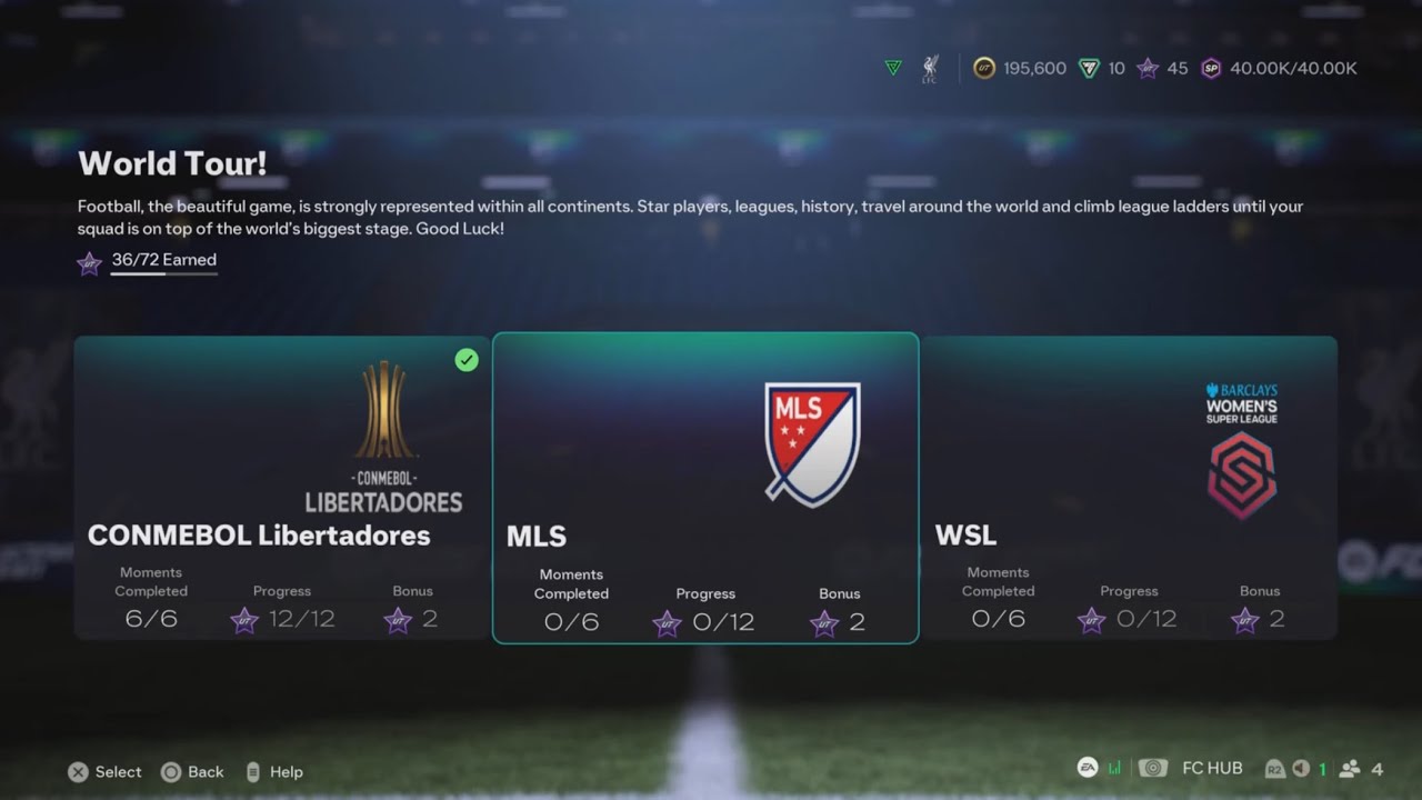 Completing World Tour Moments - MLS in FC 26