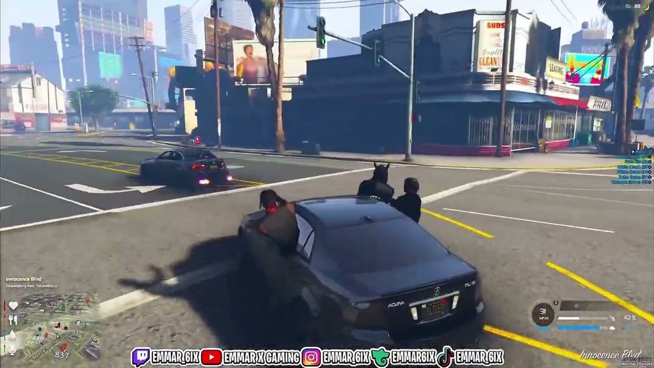 Rolling 90s crip was provoking Bounty hunter bloods so we did this 🔥🫢
