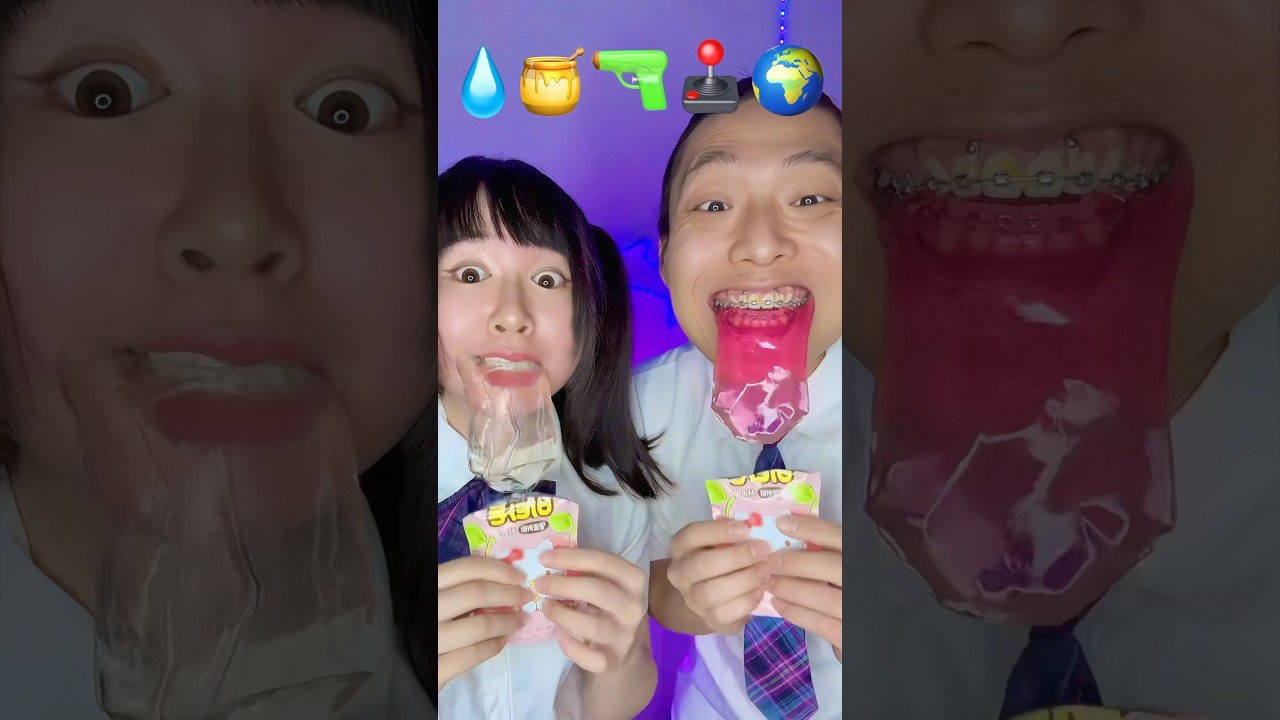 Random Emoji Food Challenge ASMR🥵#asmr #mukbang #funny