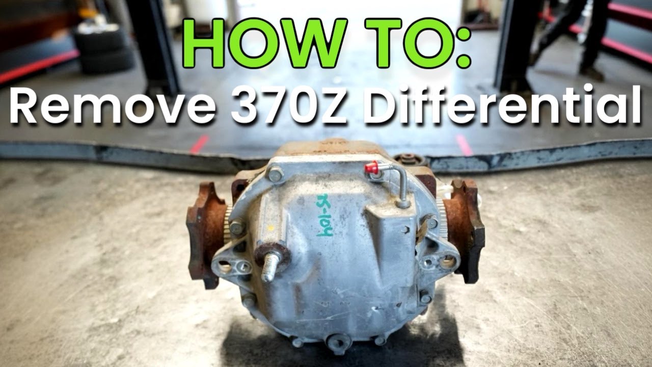 Как снять дифференциал 370Z