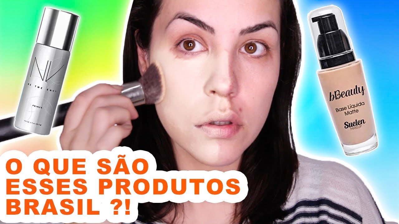 SE ARRUME COMIGO REALZÃO COM PRODUTOS QUE NUNCA USEI ANTES - QUASE DEU RUIM...