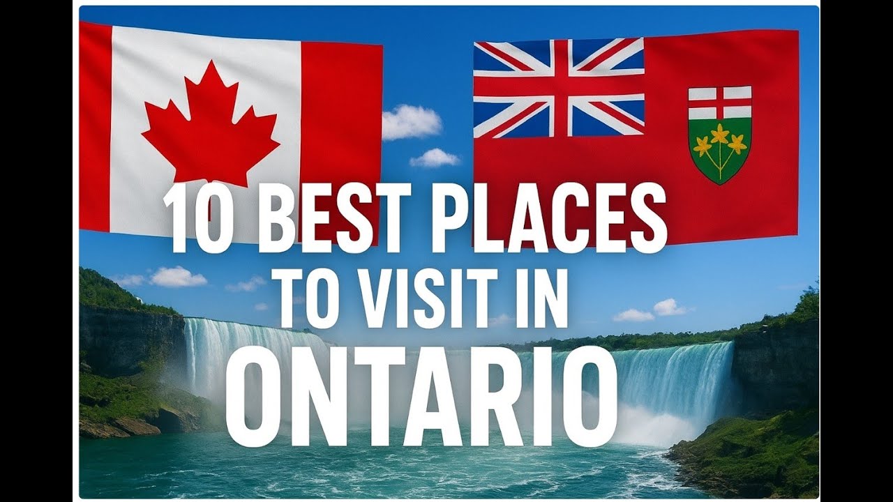 🌟 Top 10 Best Places to Visit in Ontario, Canada | 🇨🇦 | Niagara Falls, Toronto, Ottawa & More!