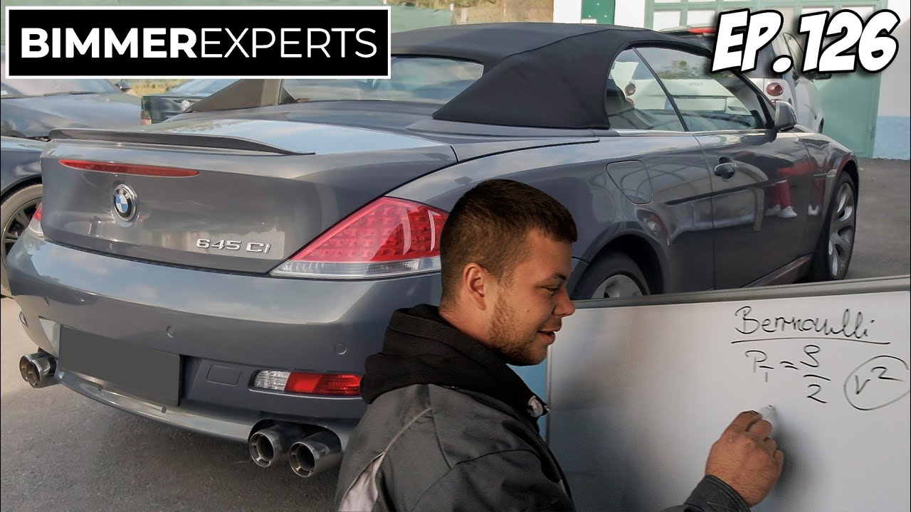 Bimmer Experts, Ep.126 - BMW 645 Ci vízpumpa csere 18 év után? / Christopher torlónyomás magyarázata