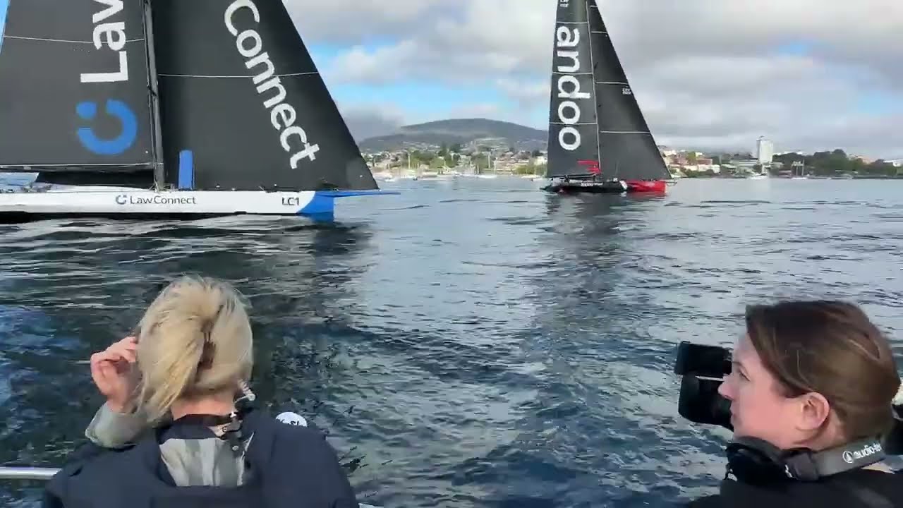 RSHYR 2023 | LawConnect wins Line Honours Battle over Andoo Comanche