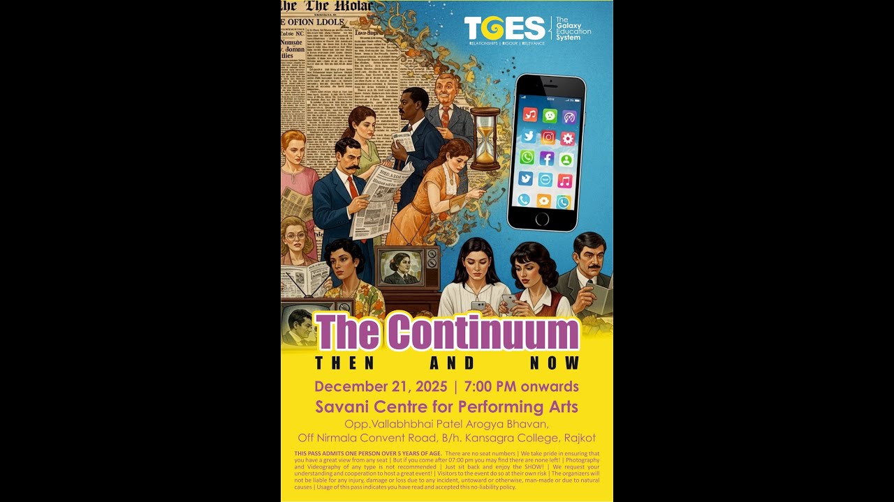 The Continuum THEN AND NOW | Savani | 21-Dec-2025 | 7:00 PM ‪@tgeslive‬ ‪@TGESStudio‬