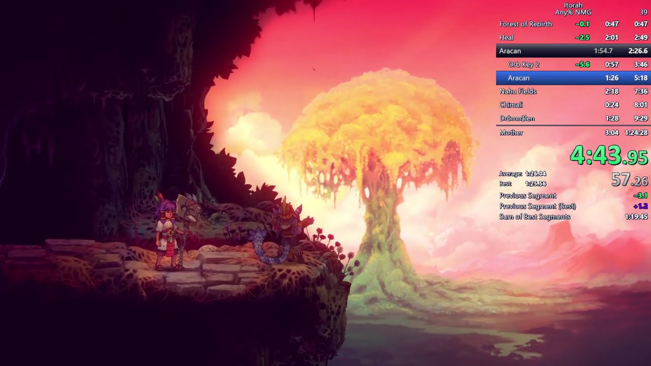 Itorah Any% NMG WR 1:22:26
