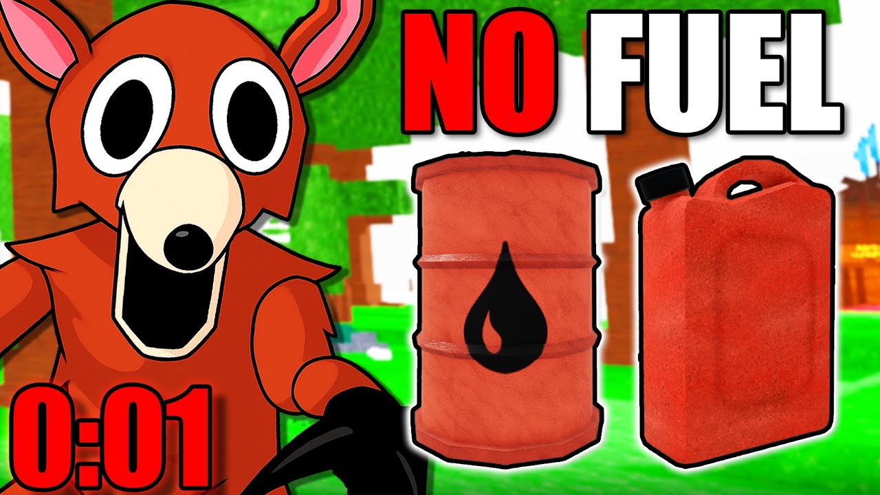 How I Survived With NO FUEL In 99 Nights In The Forest!