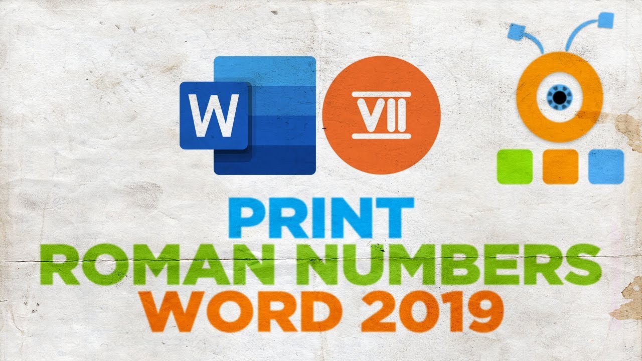 How to Print Roman Numbers in Word 2019 for Mac | Microsoft Office for macOS