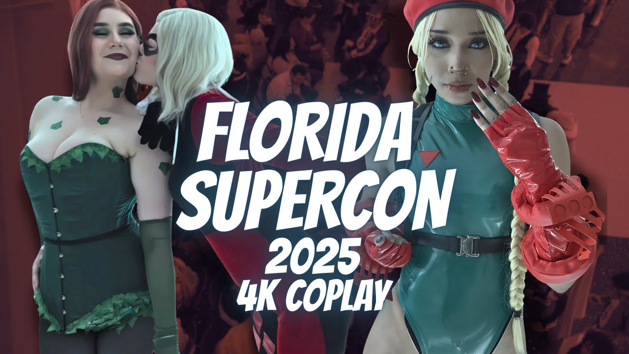 Florida Supercon 2025 4k cosplay video #floridasupercon #cosplay #4kcosplay