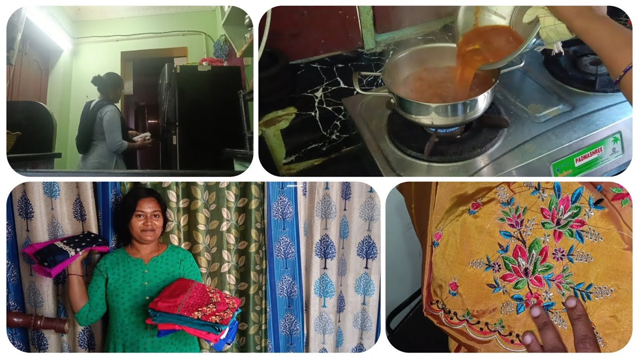 నాకు ఎంబ్రాయిడరీ లో వచ్చిన  good and bad experiences.😍#viral video#tomato rasam#Ratna muchatlu 