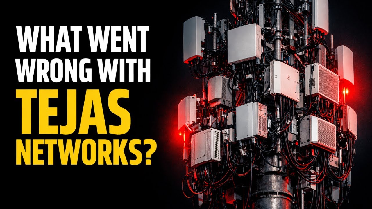 Объяснение обвала акций Tejas Networks | Заказ BSNL, риски, связанные с ИИ, и угроза со стороны с...