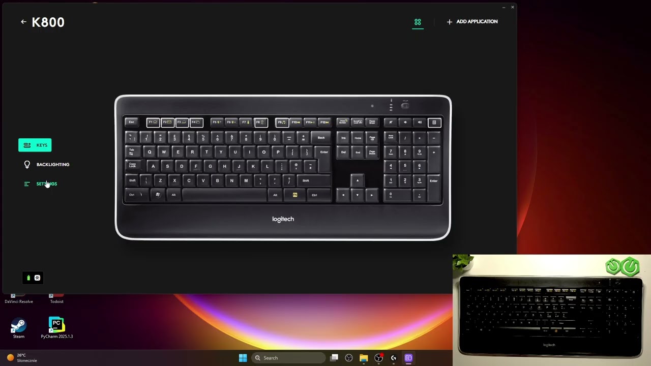 Logitech K800 &ndash; Jak sprawdzić wersję oprogramowania sprzętowego i dokonać aktualizacji