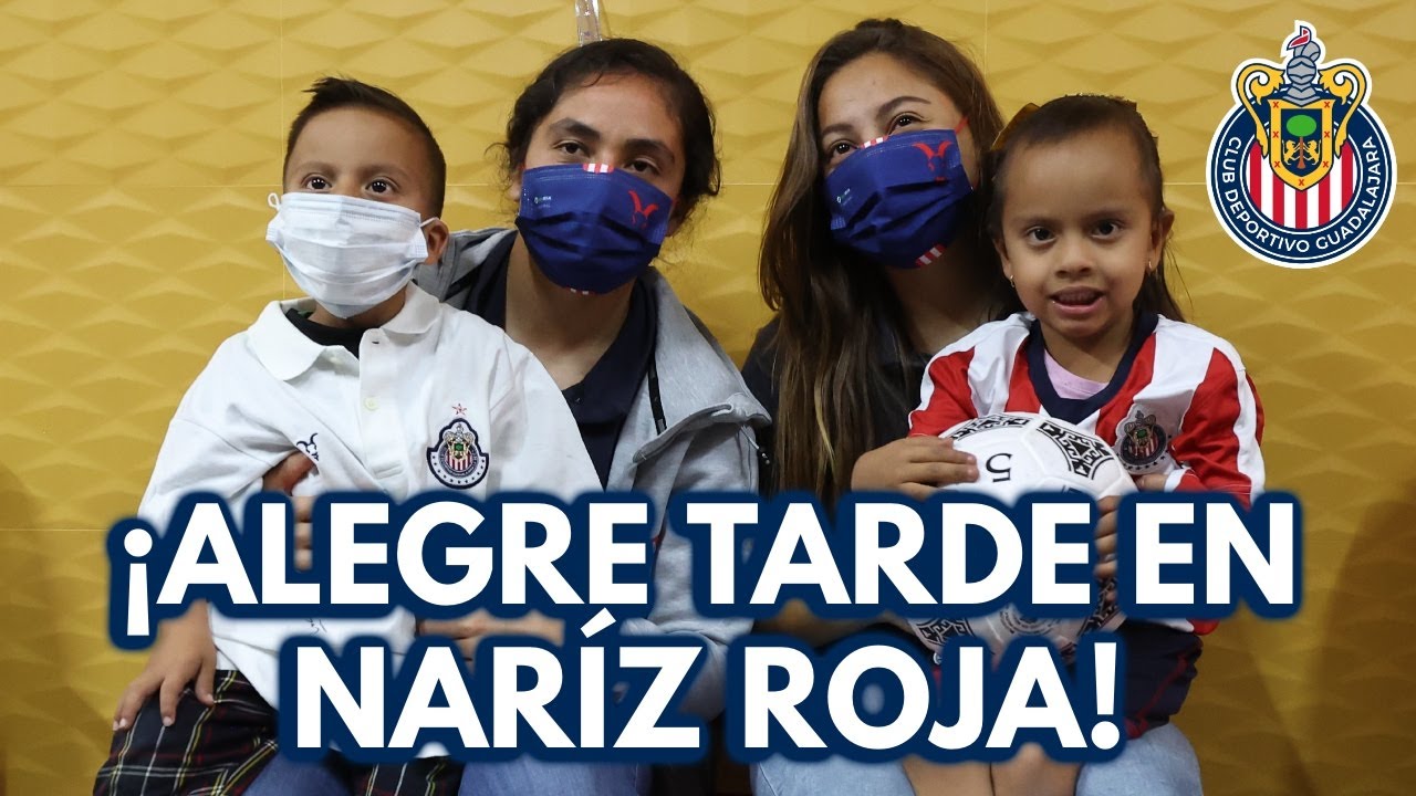 CHIVAS FEMENIL VISITÓ NARÍZ ROJA | FUNDACIÓN JORGE VERGARA