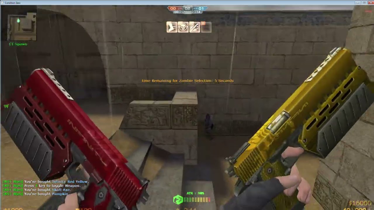 CS Extreme V7 Beta Zombie 3: Heroes Gameplay (Modified Radio & SFX)