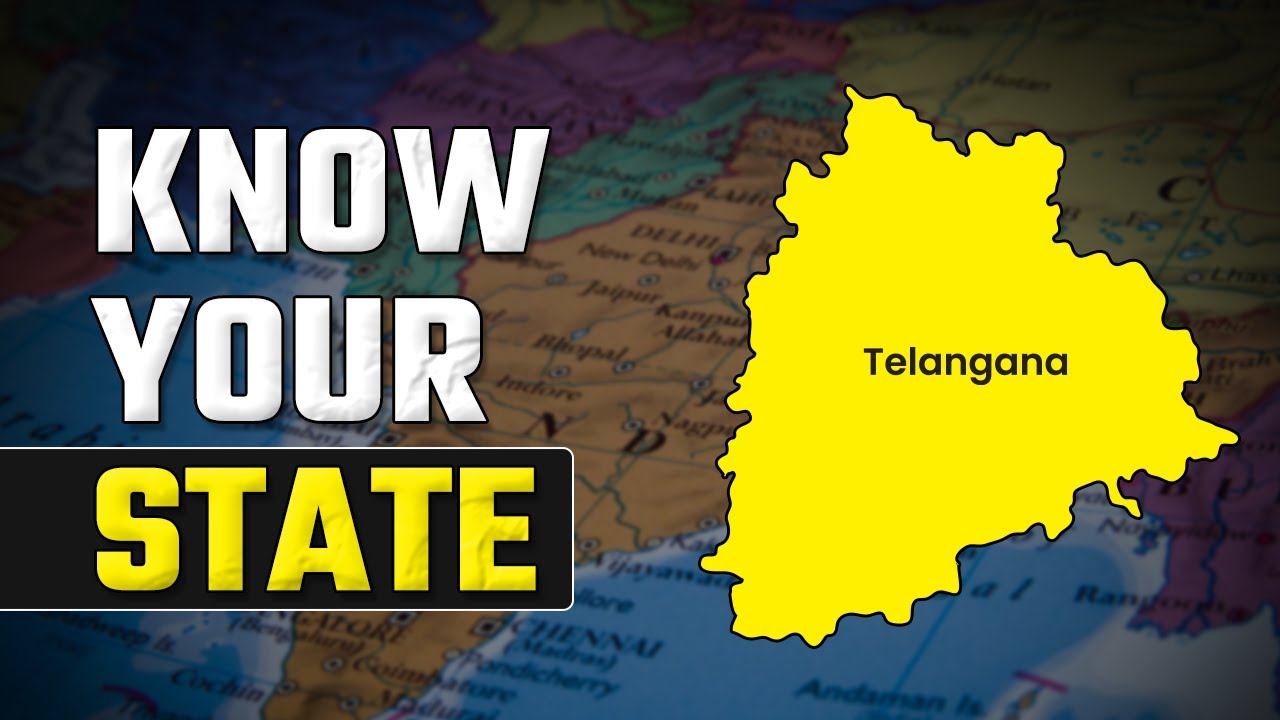 Know Your State - Telangana | Amazing Facts About Telangana | States of India - Trilinga Desa