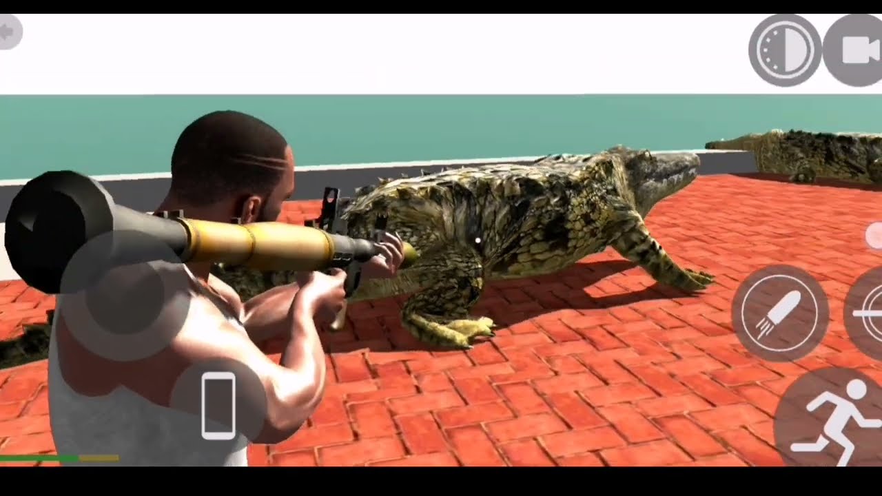 Zombies In Our Town + Crocodiles | Funny Gameplay 😂 | Indian Bikes Driving 3D