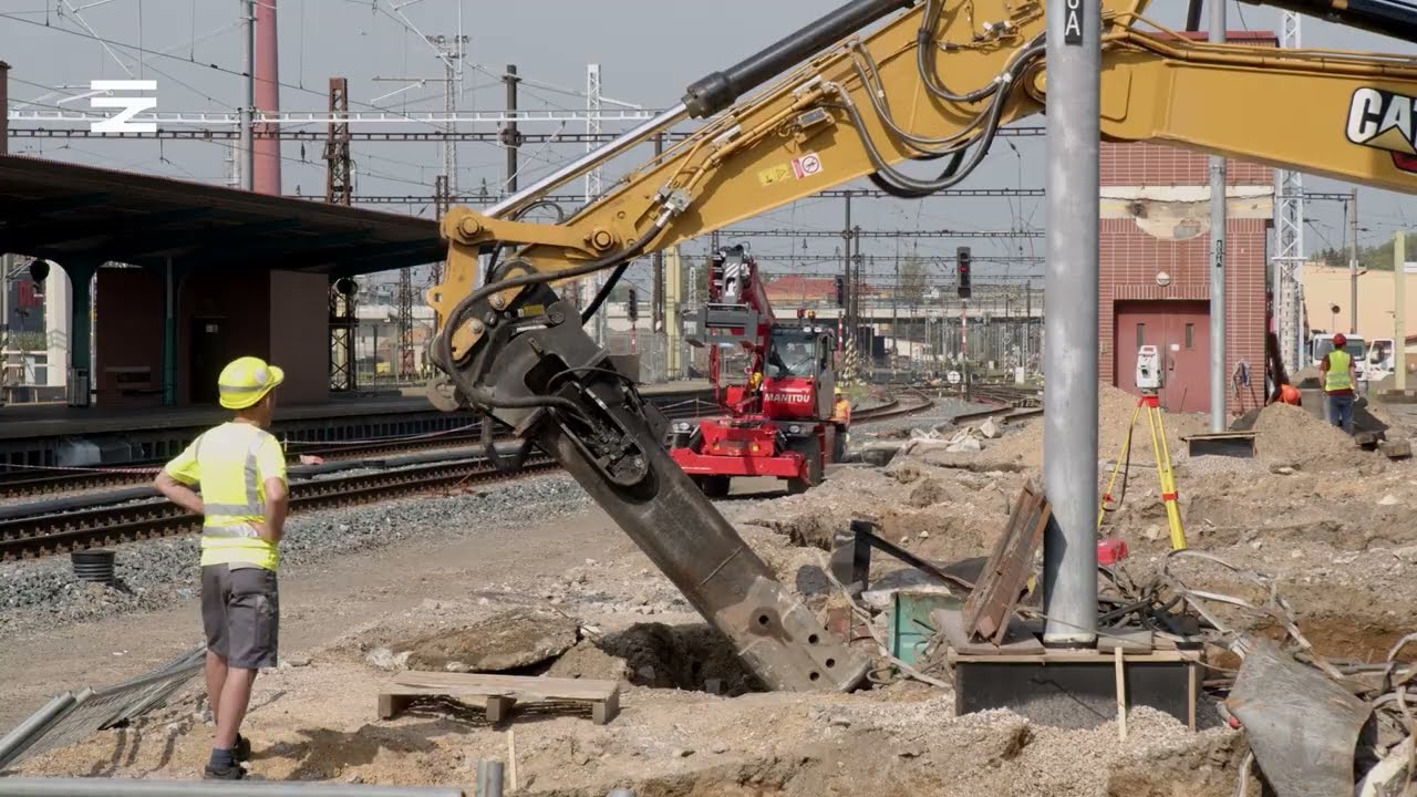 Modernizace uzlu Pardubice v čase (červenec 2021)