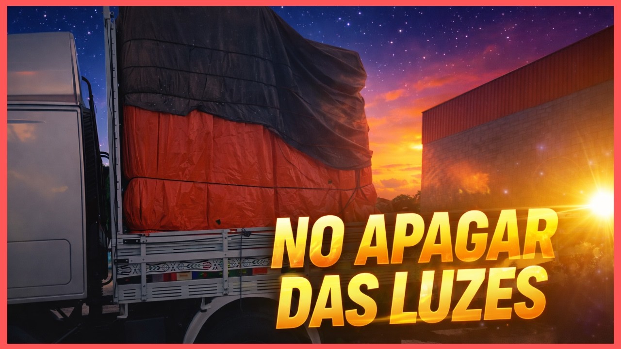NO APAGAR DAS LUZES, ARRUMEI UMA CARGA PARA CASA