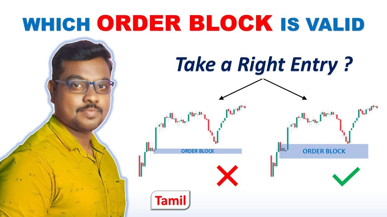 How to Identify A Valid Order Block | Tamil