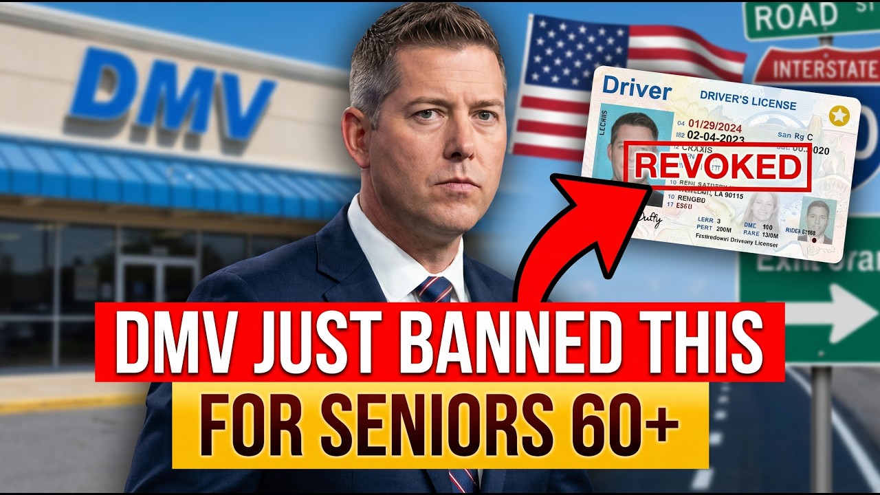🤯НОВОЕ ТРЕБОВАНИЕ DMV ДЛЯ ПОЖИЛЫХ ЛЮДЕЙ СТАРШЕ 60 ЛЕТ &mdash; Всем пожилым людям, имеющим водительские ...