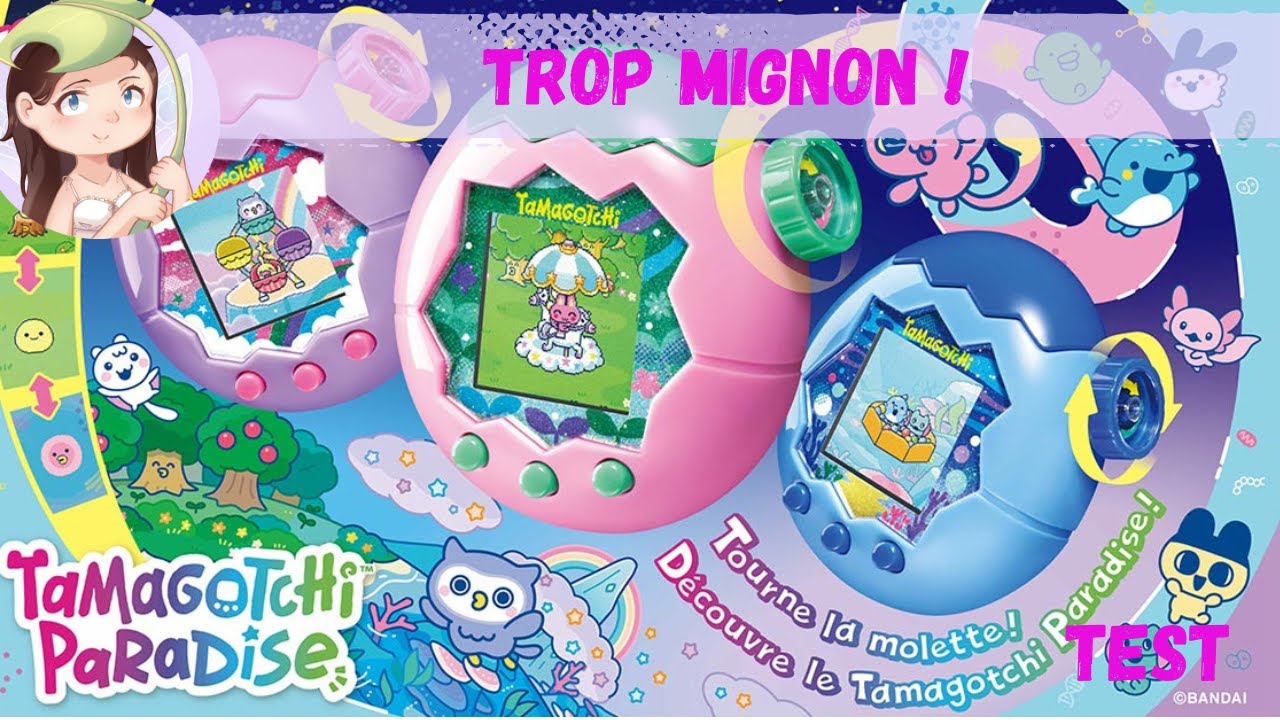 Unboxing et test du nouveau TAMAGOTCHI PARADISE !