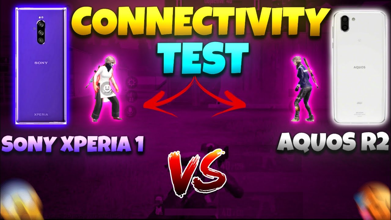 Sharp Aquos R2 vs Sony Xperia 1 || PUBG TEST || TDM Headshots Connectivity Test || which is best?