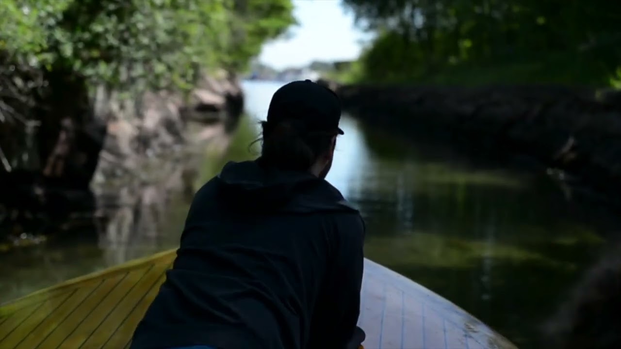 La beauté de la nature sur une île avec des sons de la nature. méditation et la relaxation