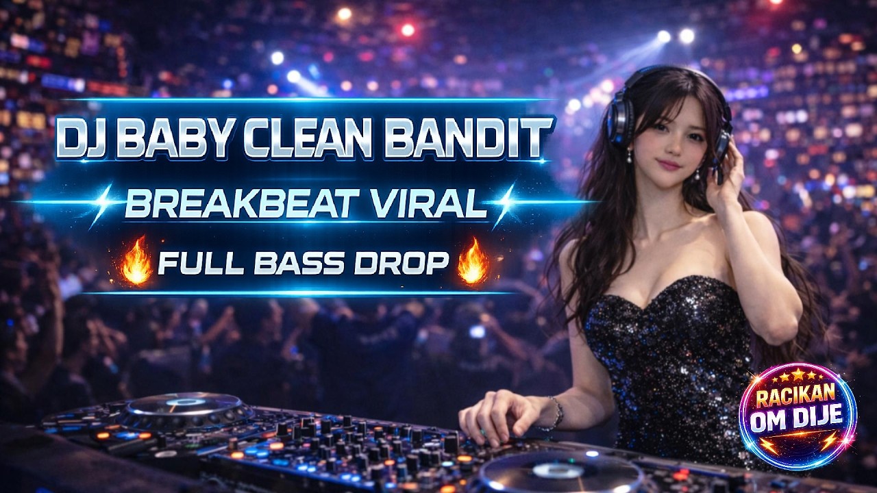 DJ BABY CLEAN BANDIT | BREAKBEAT VIRAL | FULL BASS DROP | RACIKAN OM DIJE