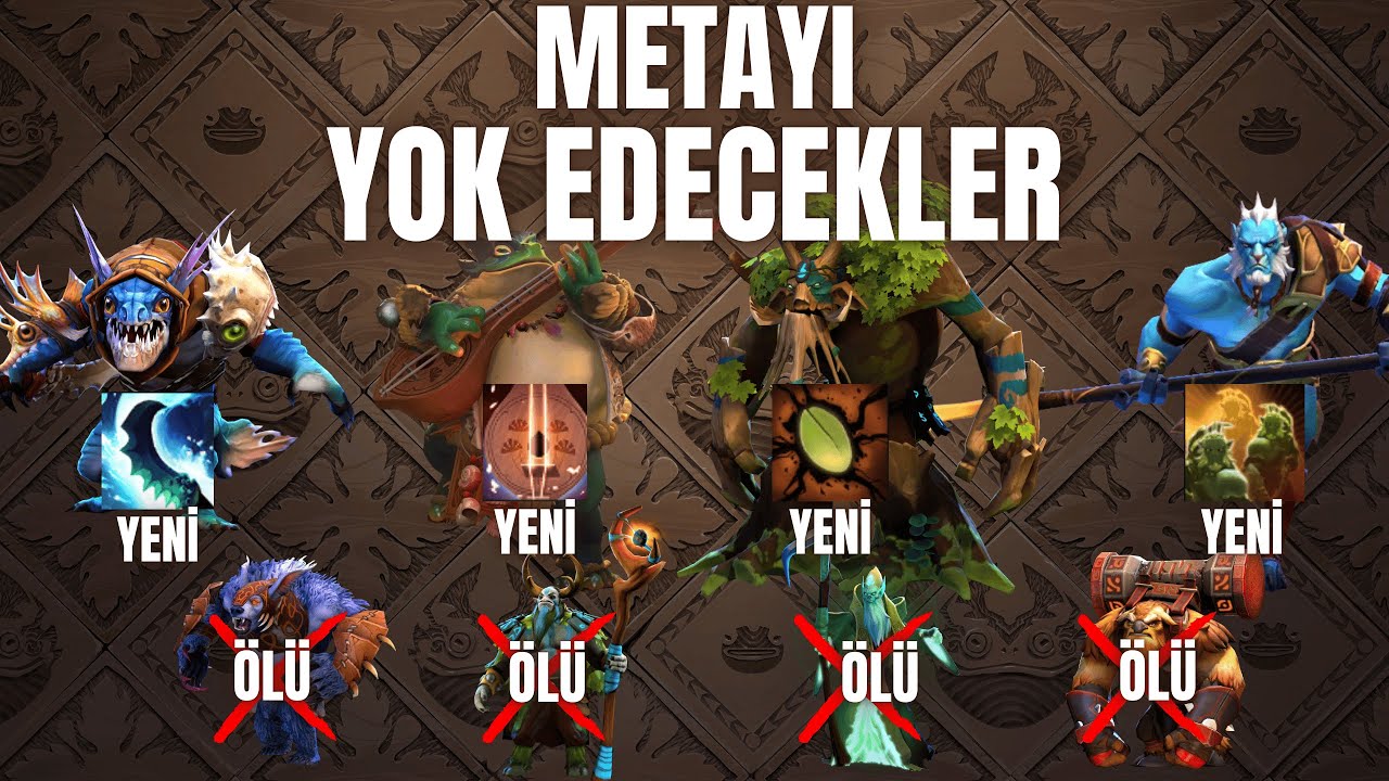 İNANILIR GİBİ DEĞİL | KAHRAMAN DEĞİŞİKLERİ 7.40 | DOTA 2 T&Uuml;RK&Ccedil;E