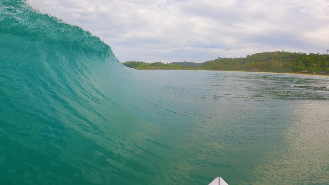 POV SURFING - GLASSY A-FRAME BOWLS IN INDONESIA